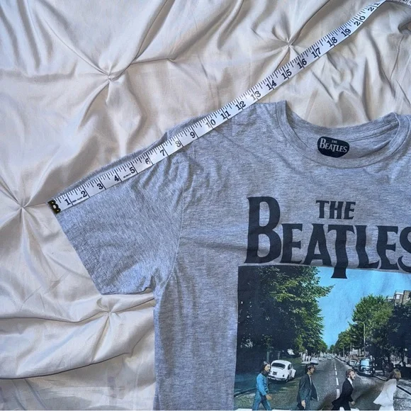 The Beatles Abbey Road Graphic Tee Men’s XL Gray Band Rock Music T-Shirt - Picture 7 of 7